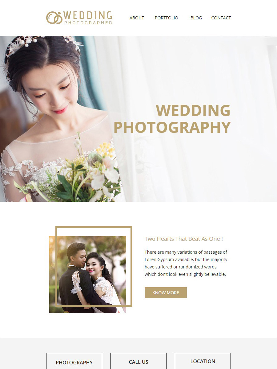 Wedding-PhotoGraphy Template