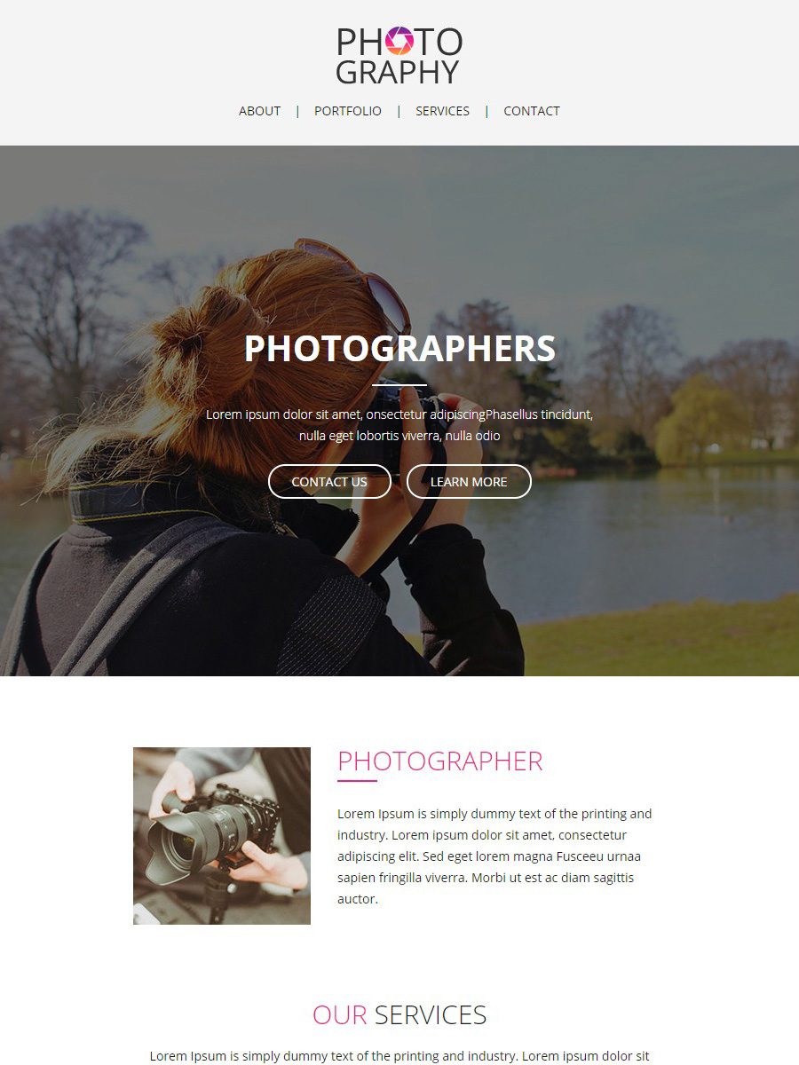 Photograpgy-1 Template